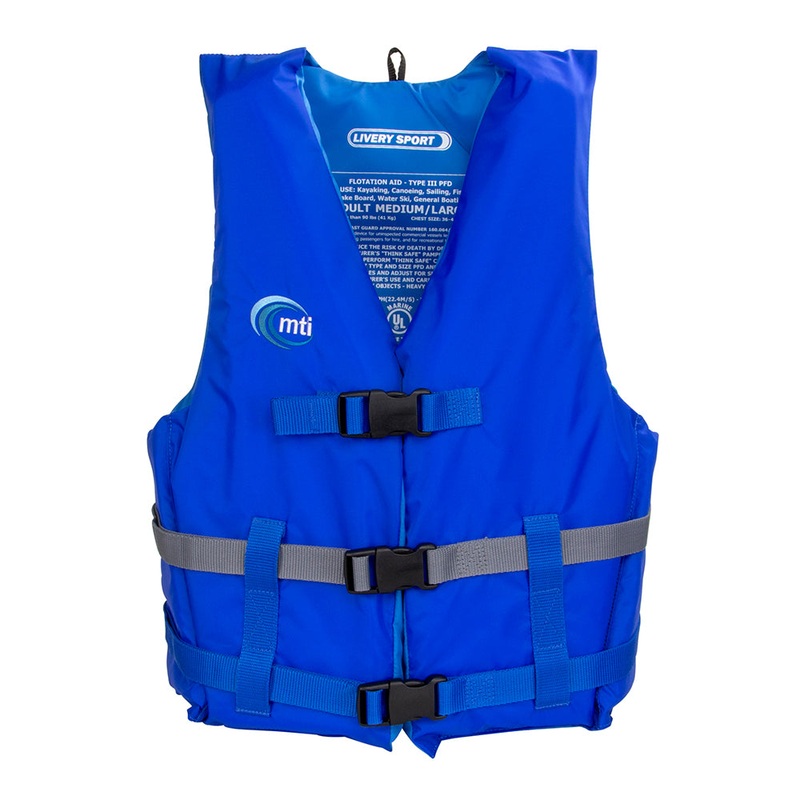 MTI Livery Sport Life Jacket - Blue - X-Large/XX-Large