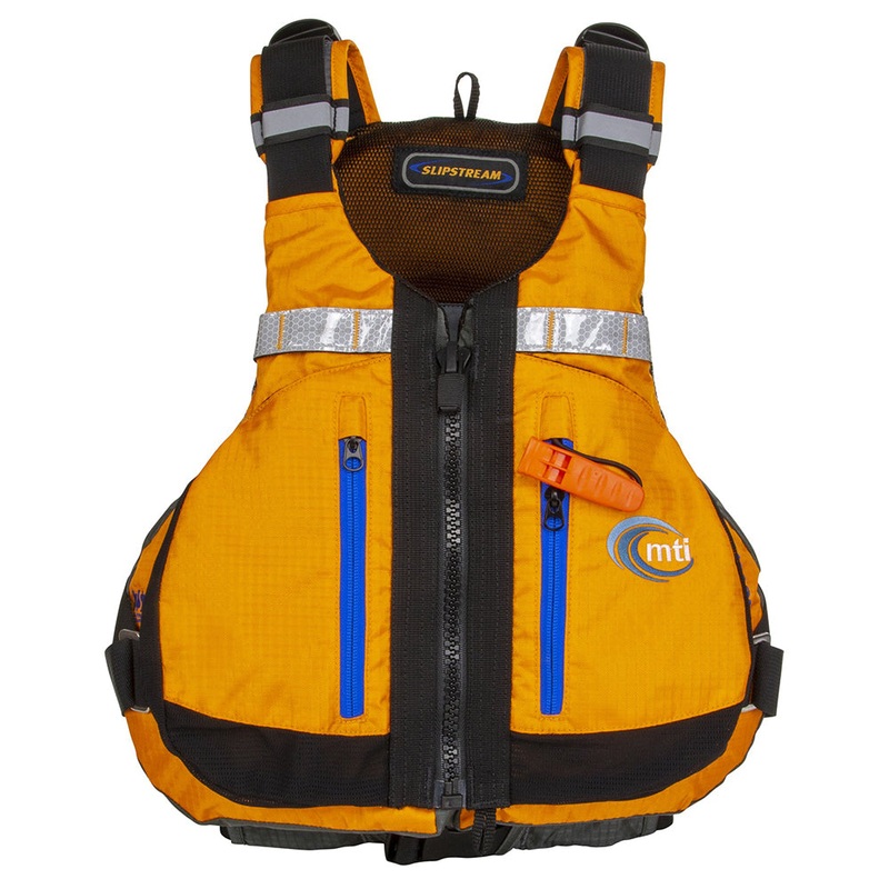 MTI Slipstream Life Vest - Mango/Dark Grey - Small/Medium