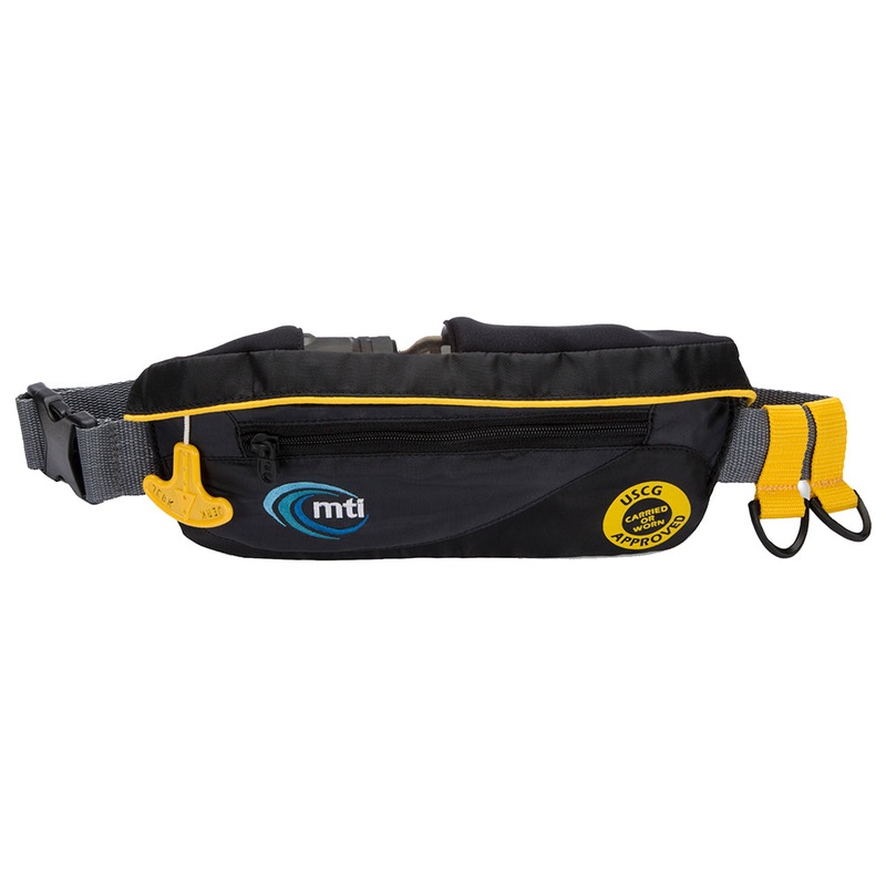 MTI SUP Inflatable Safety Belt - Manual - Black/Grey