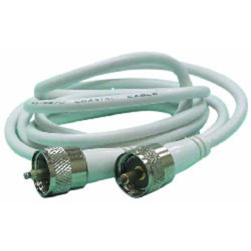 Digital 20' RG8X W/ Mini UHF Female Connectors & PL259 Adap