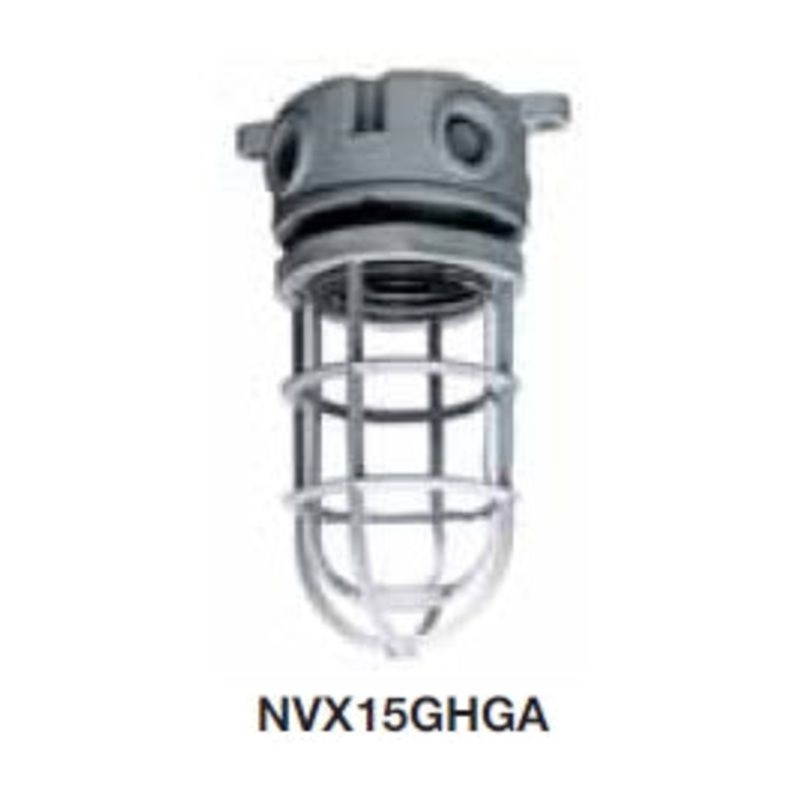 Hubbell NVX15GHGA Ceiling Mount Vaportight Light Fixture