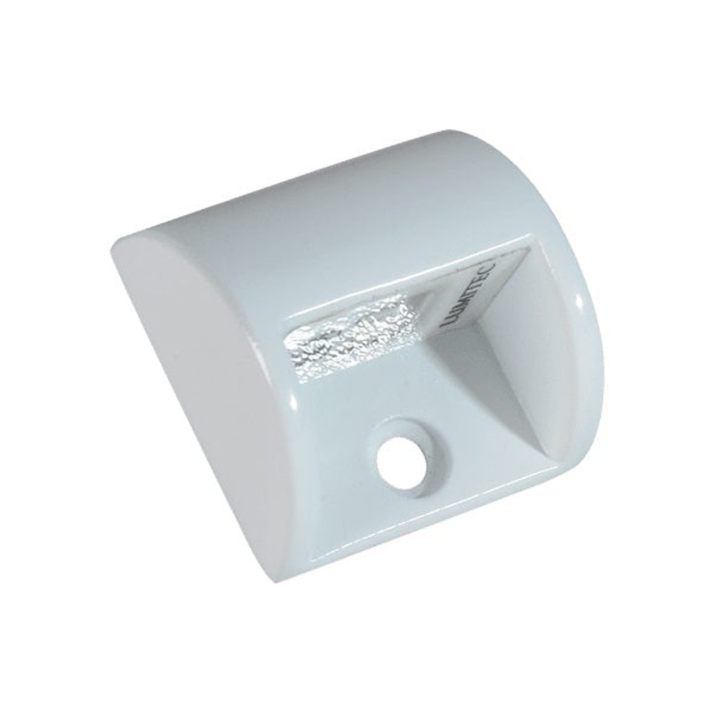Lumitec Andros Courtesy/Accent Blue LED Light White Housing 12v 4 Pack