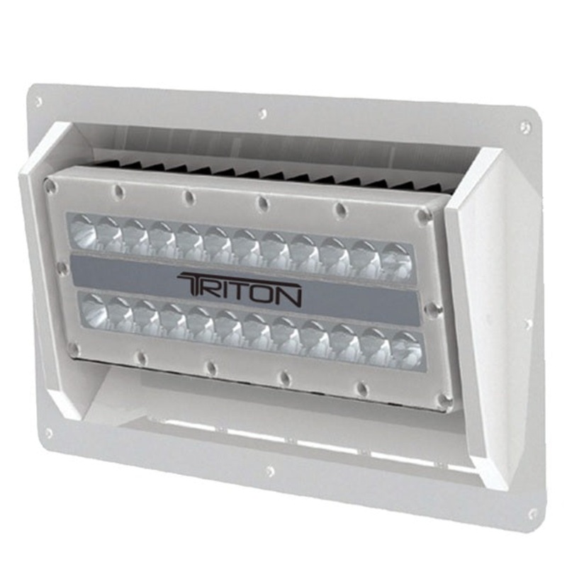 Lumitec Triton 160W White 12v SEMI-RECESS Mount