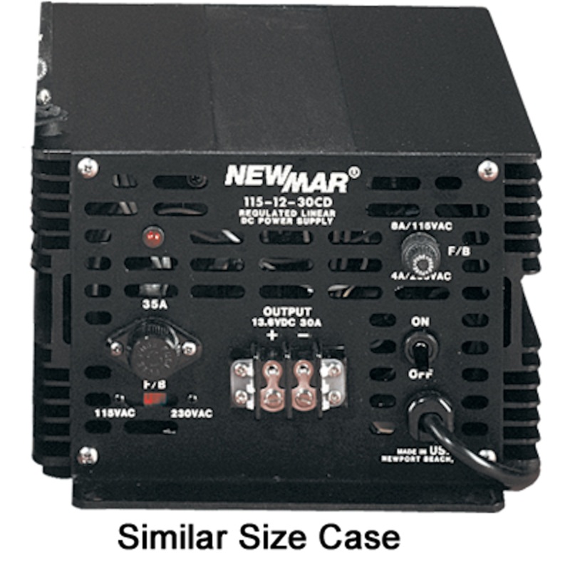 Newmar 115-24-18CD Pwr Supply 115/230VAC To 24VDC @ 18A Cont