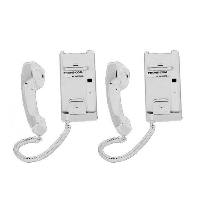 Newmar 2 Station Intercom System Bright White