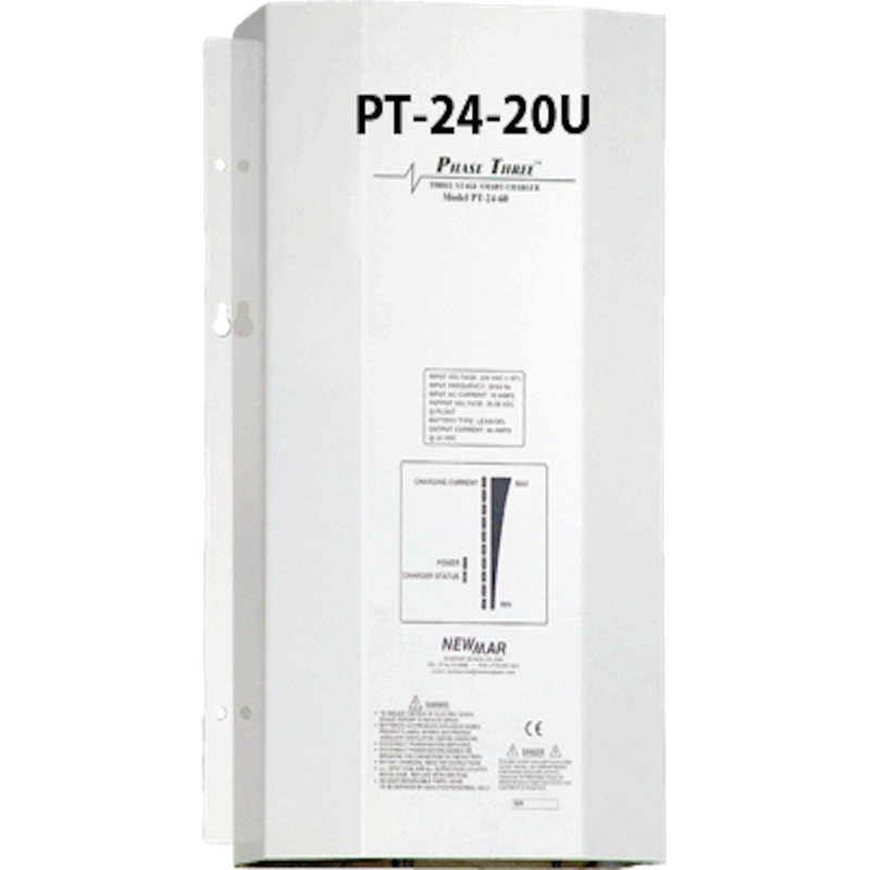 Newmar PT-24-20U 24v 20A Charger 115/230V Input