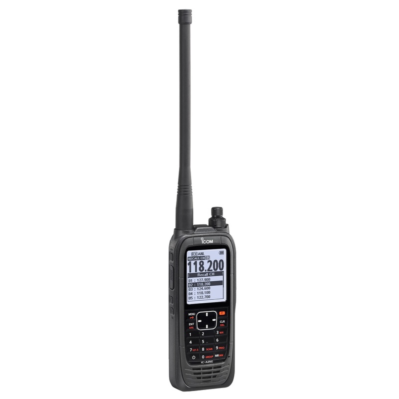 Aviation VHF, Handheld, w/AA Batt Pk