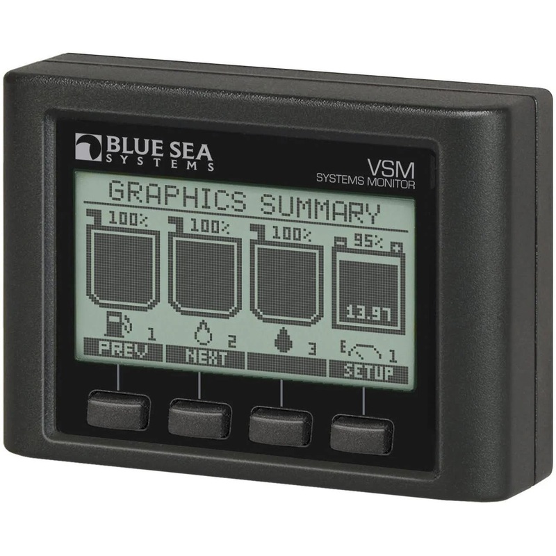 Blue Sea 1801 - Vessel Syst. Monitor VSM 422, Clamshell