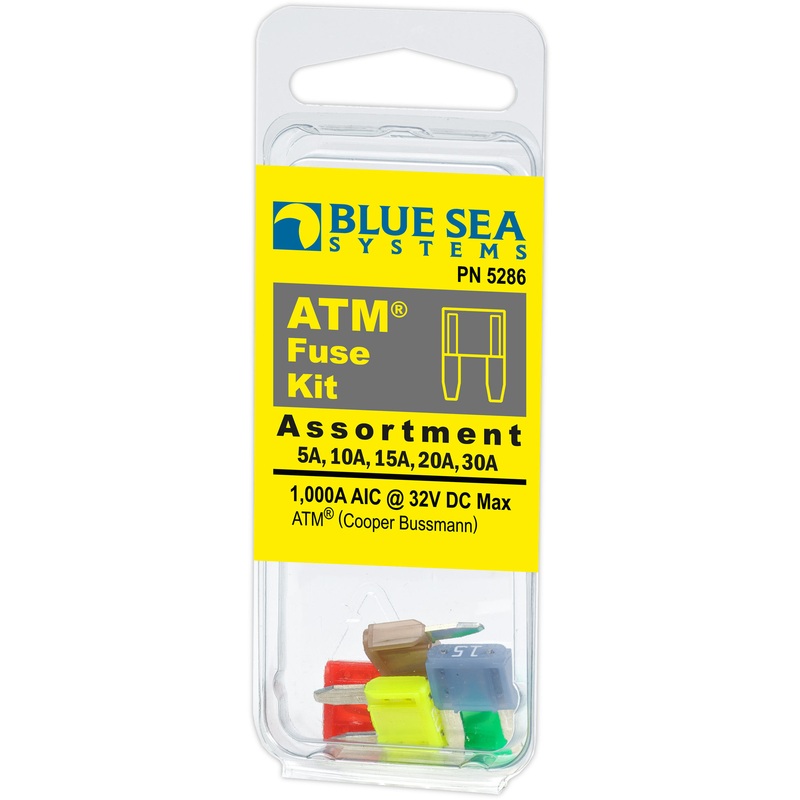 Blue Sea 5286 - Fuse Kit, ATM, 5 Piece
