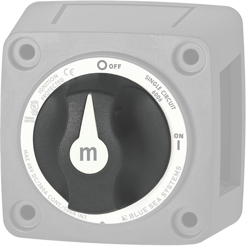 Blue Sea 7901200 - Black Repl'mnt Key for 6006 Batt Switch