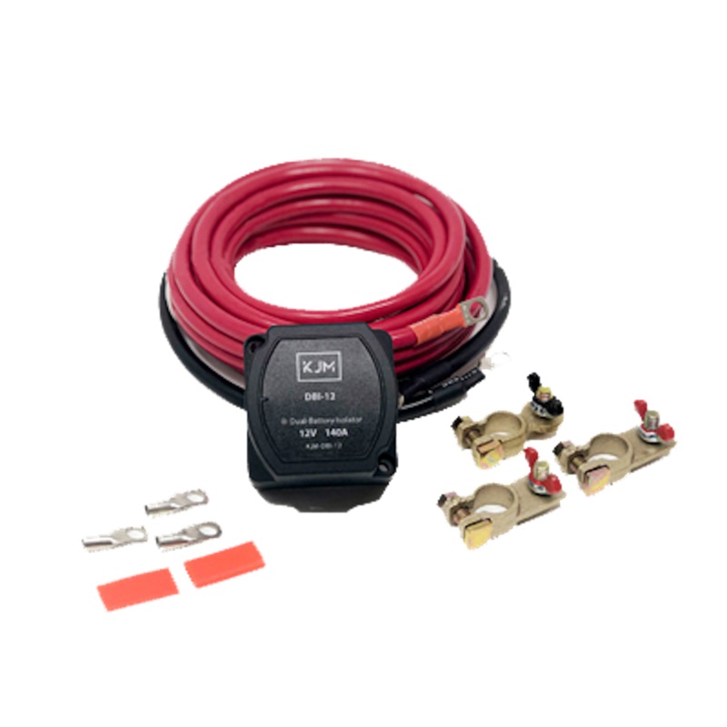 Dual Battery Isolator Kit, 12V, 140A