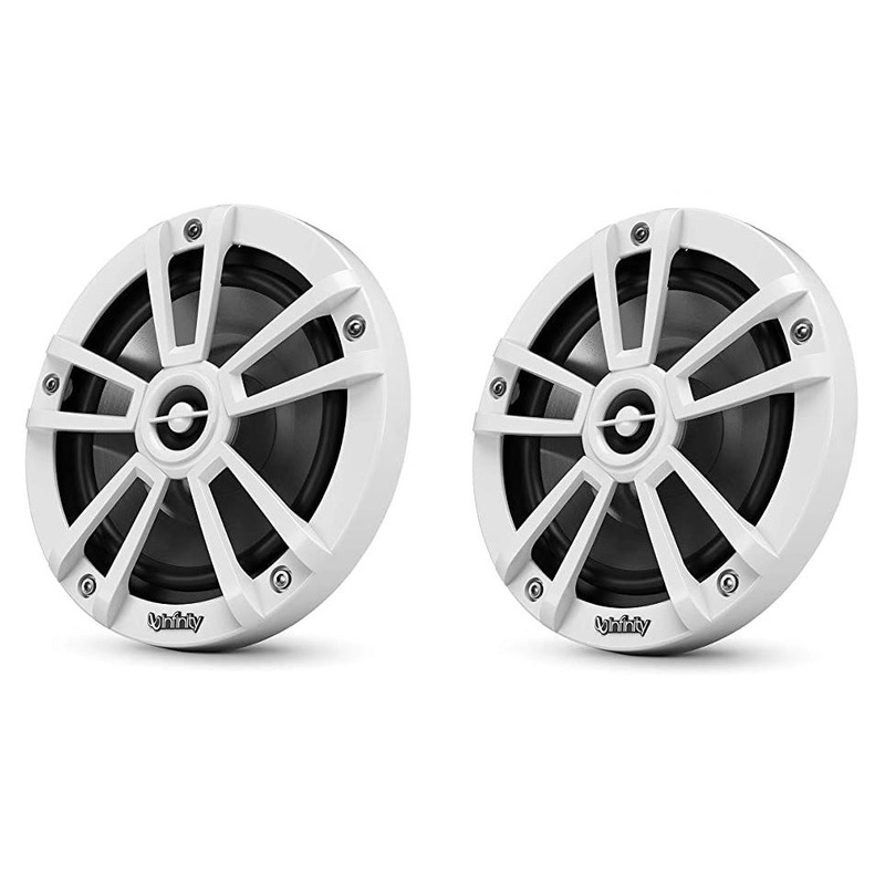Infinity INF622MWB 6.5 Bulk Pack White Speaker Pair No Wire No Screws