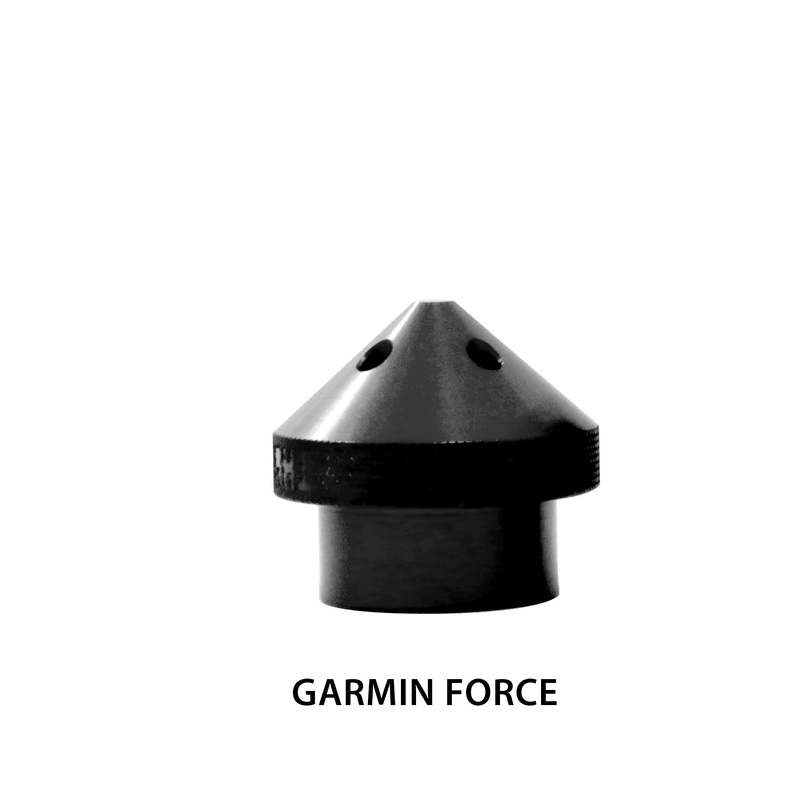 TH Marine G-Force Eliminator Black Prop Nut For Garmin Force