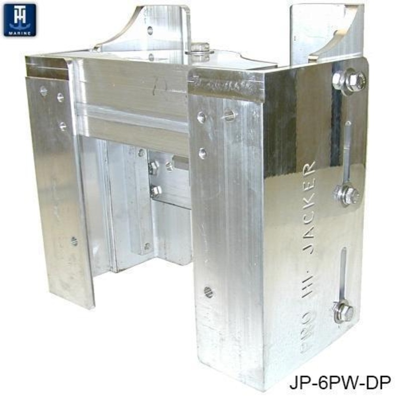 TH Marine Hi-Jacker 6 3/8 Thick Jack Plate For up to 175hp Outboard
