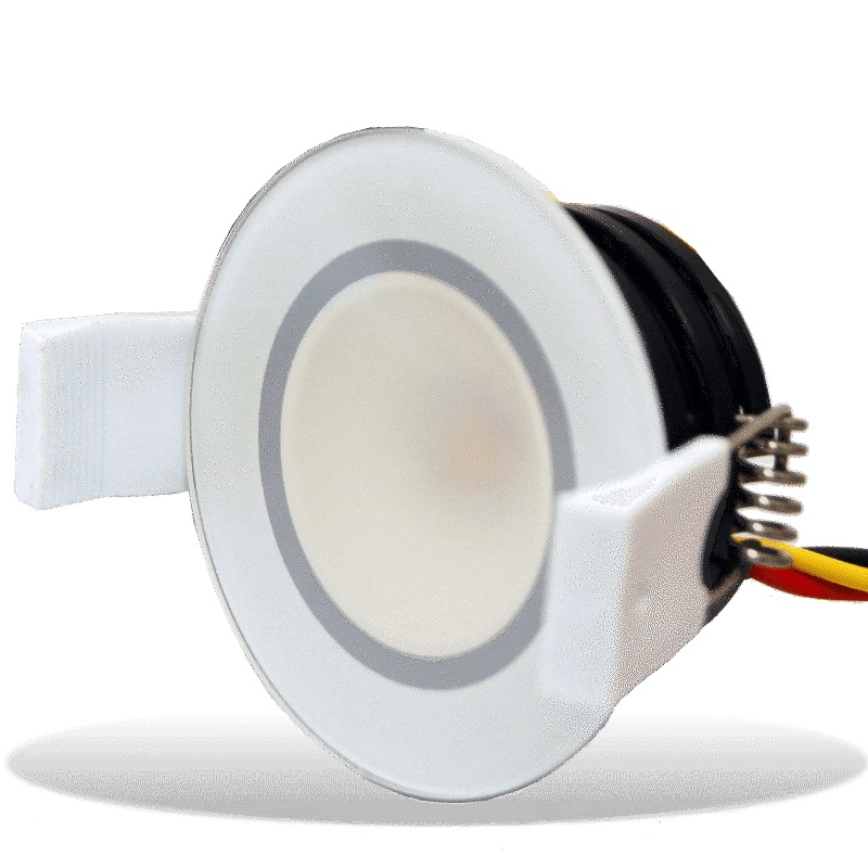 LUX Downlight DL50, CRGBW, White Bezel
