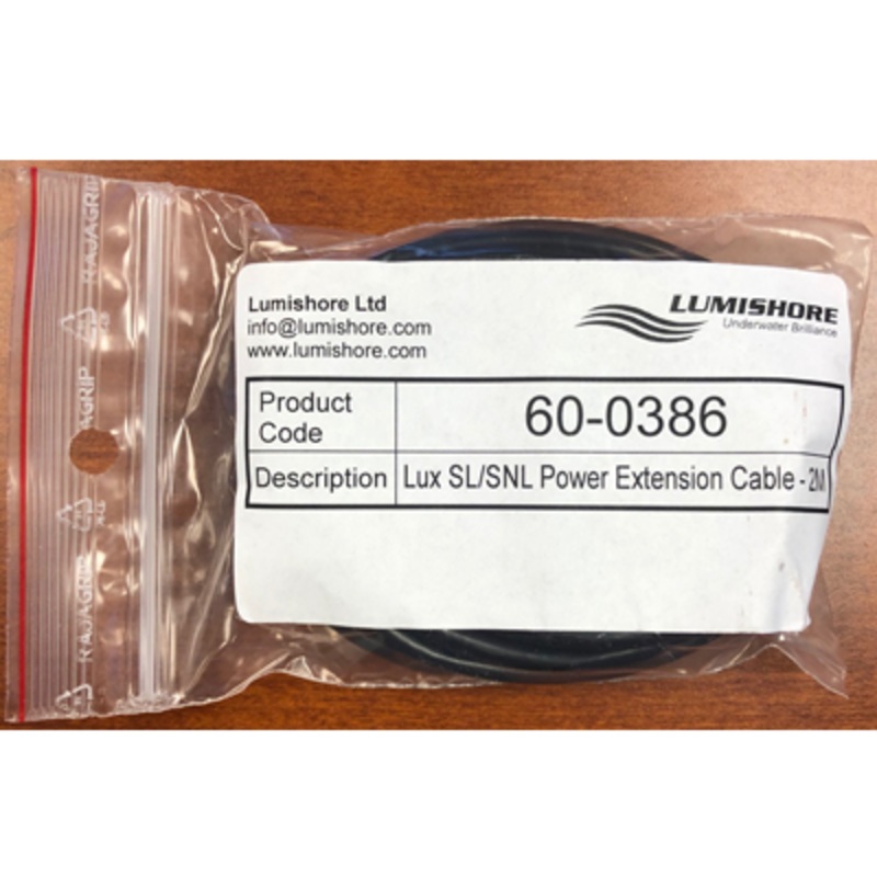 LUX Striplight Exten. Cable, 2M (6.5')