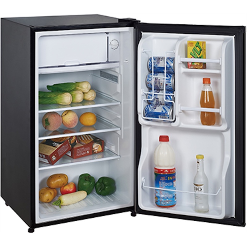 Refrigerator, 3.5 Cu Ft, Black