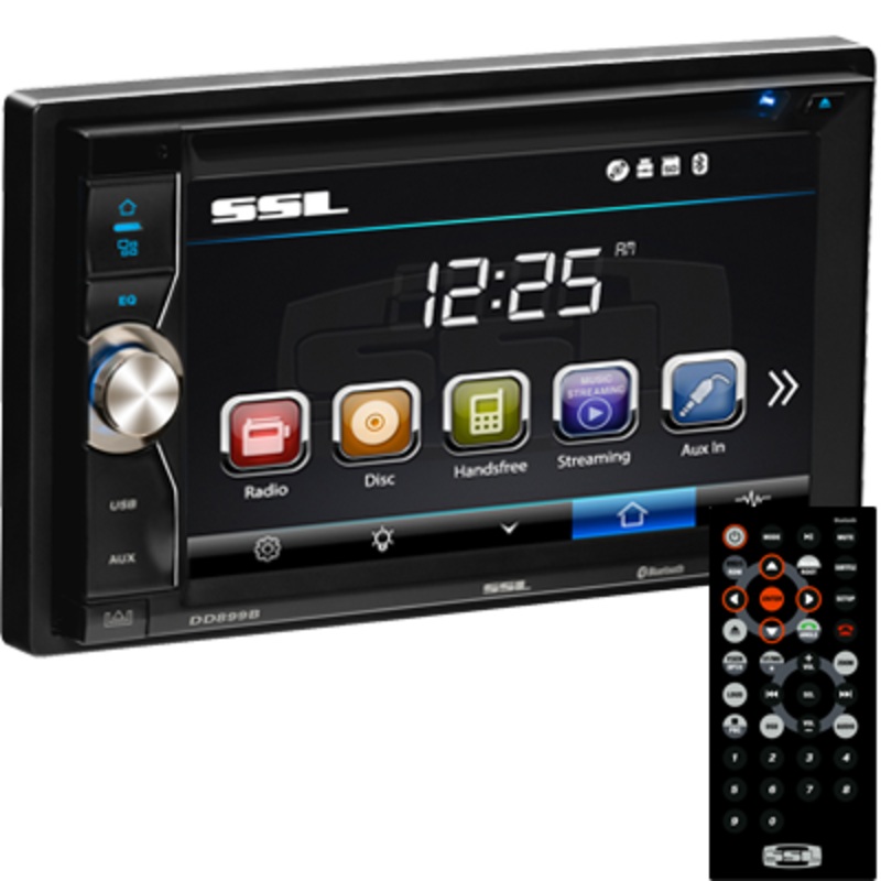 Stereo, AM/FM/CD/DVD/MP3, 6.2 Color LCD