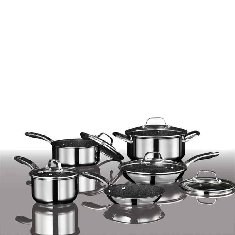 The Rock Stainless Steel 10 Piece Set