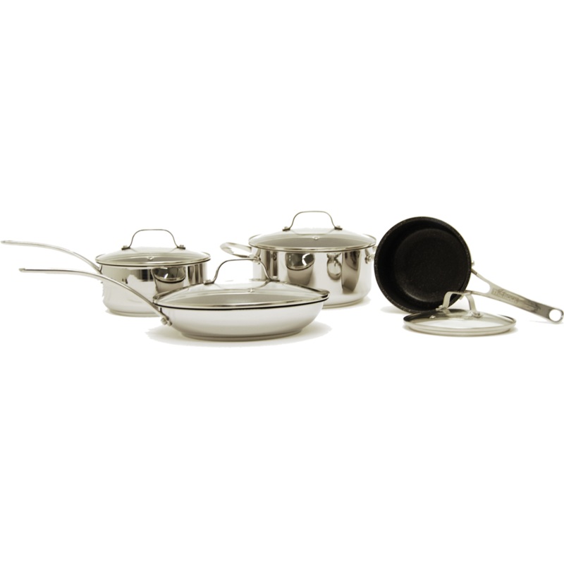 The Rock Stainless Steel 8 Piece Set