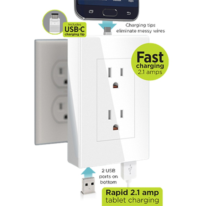 thingCHARGER 2X, USB Wall Charger