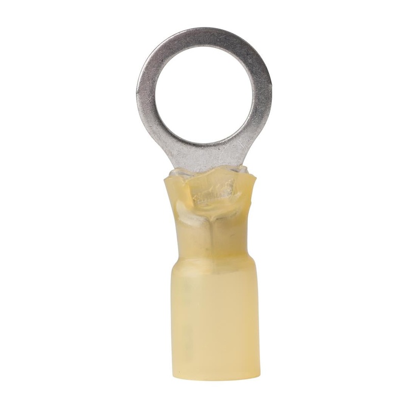Ancor 12-10 Gauge - 3/8" Heat Shrink Ring Terminal - 100-Pack