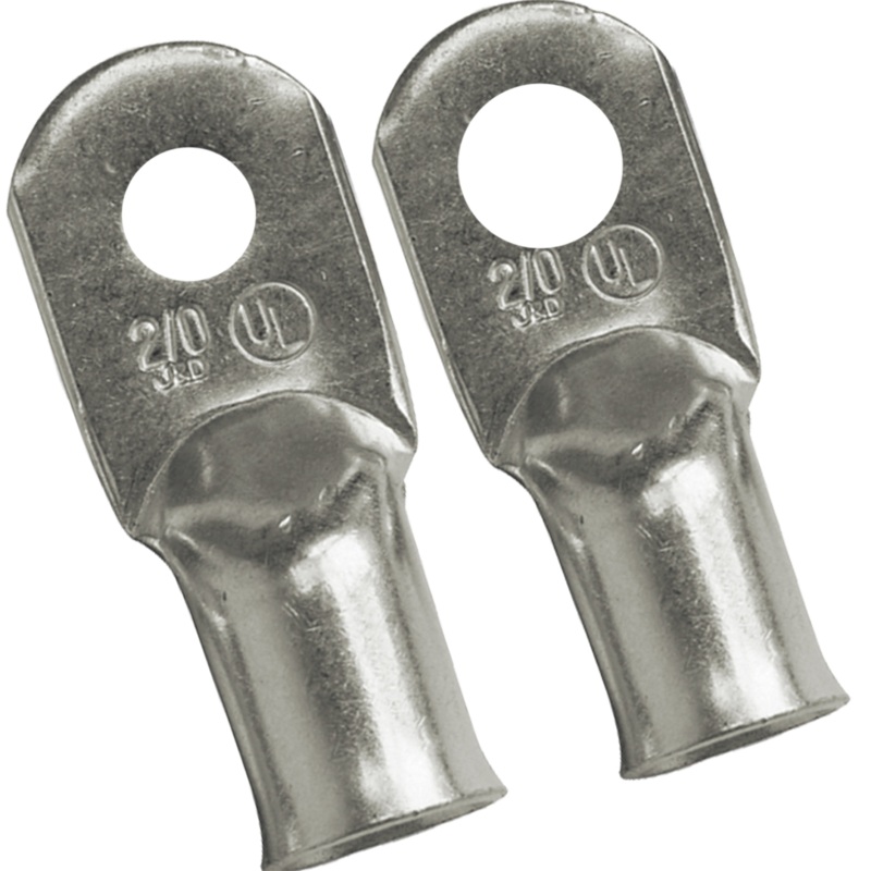 Ancor Heavy Duty Lugs - 4 Gauge Wire - 3/8" & 5/16" Post - Combo Pack