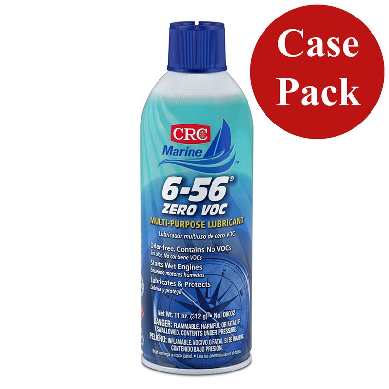 CRC Marine 6-56 Multi-Purpose Lubricant - Zero VOC - 11oz - #06002 *Case of 12