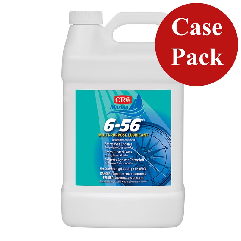 CRC Marine 6-56 Multi-Purpose Marine Lubricant - 1 Gallon - #06008 *Case of 4
