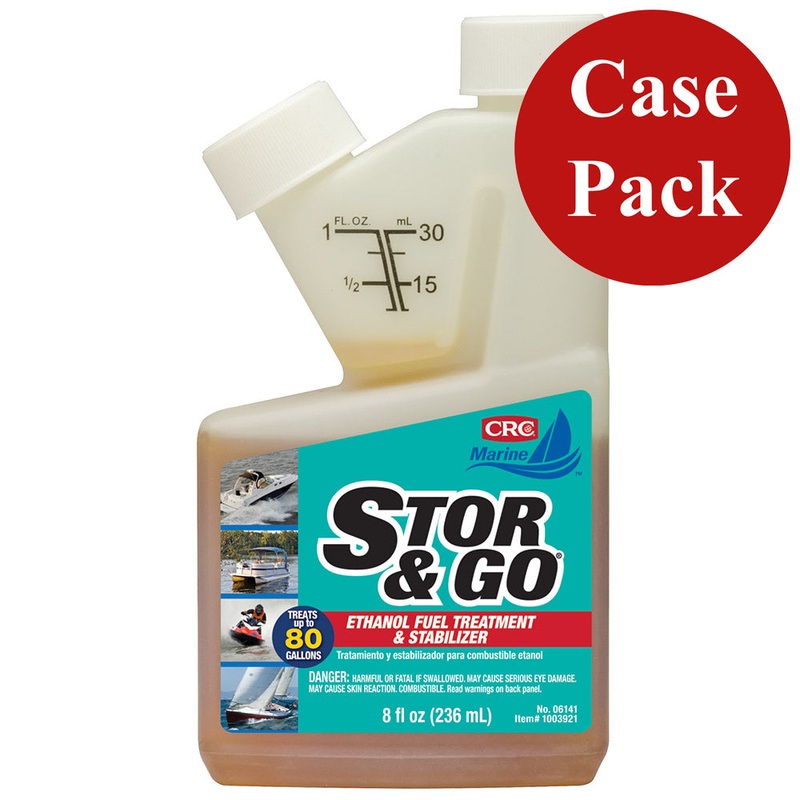 CRC Stor & Go Ethanol Fuel Treatment & Stabilizer - 8oz - #06141 *Case of 12