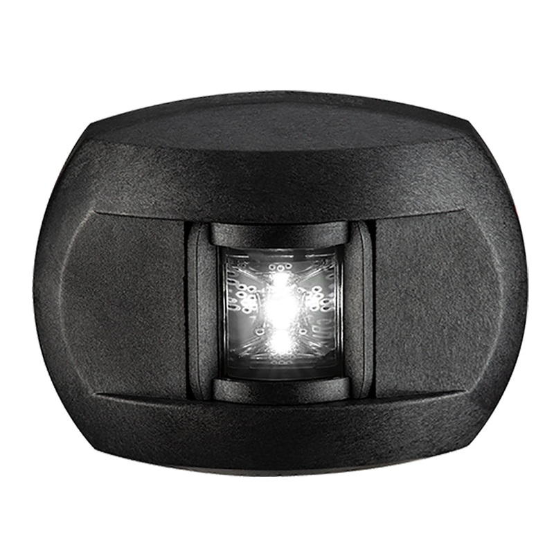 Aqua Signal Series 28 Stern LED Side Mount Light - Black Housing