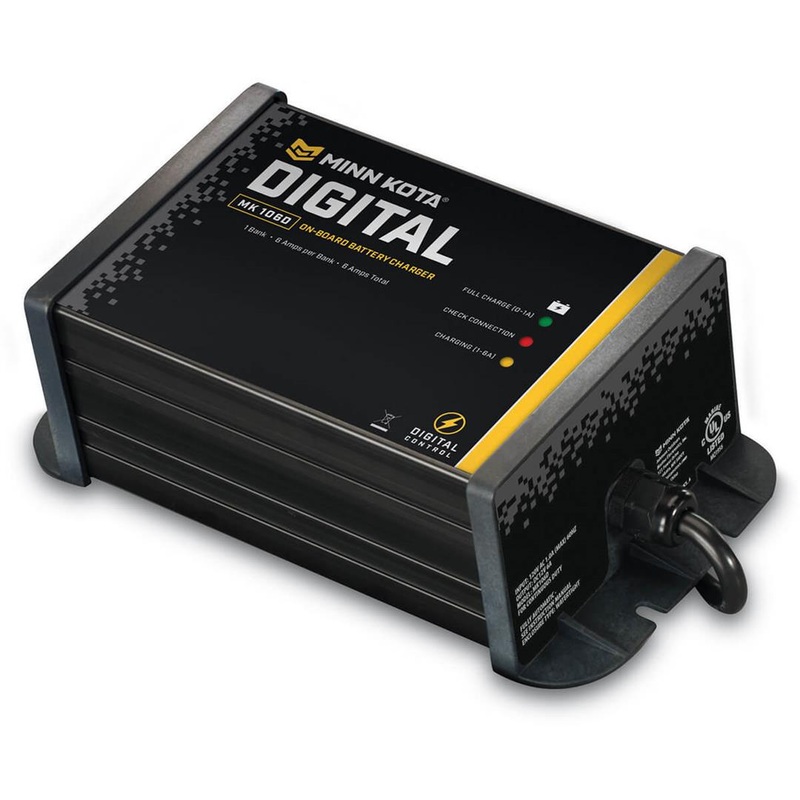 Batt Chgr, MK 106D, 12V 6A, 1 Bank