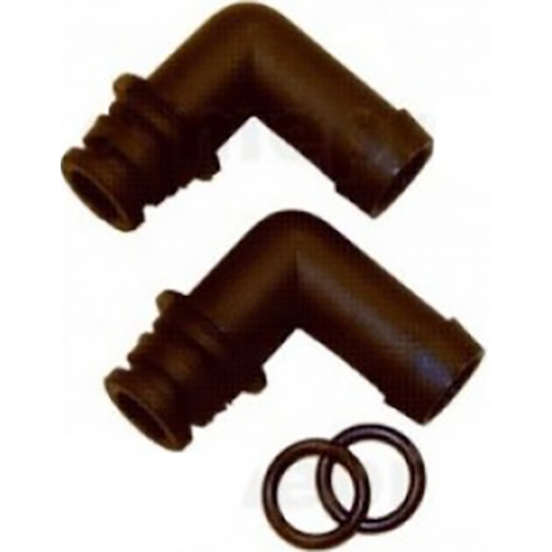 KlickTite Port Conn, 90deg 1/2 Hose