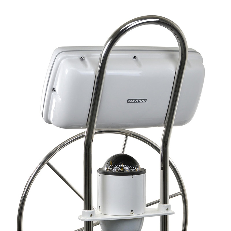 NavPod SystemPod Precut f/Simrad NSS12 evo3/B&G Zeus3 12 & 2 Instruments (3.6 holes) f/12 Wide Guard