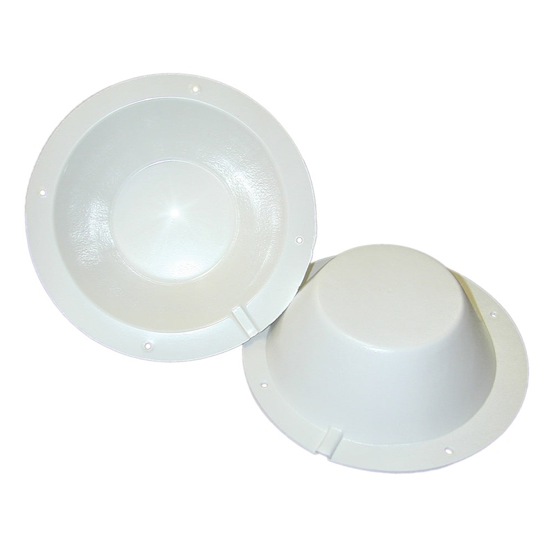 Poly-Planar 8-" Speaker Back Cover - White