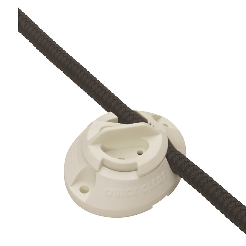 Barton Quick Cleat - White