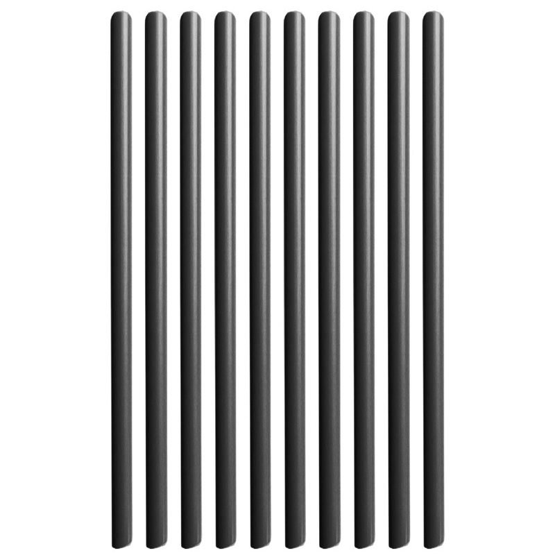 Pacer Battery Cable Heat Shrink Tubing - 1/8" x 12" - Black (10-Pieces)