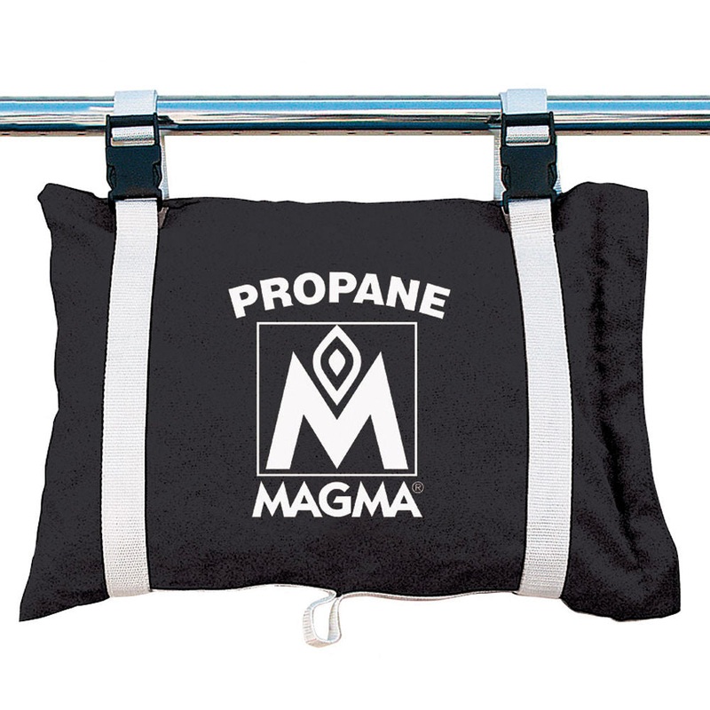MagmaPropane /Butane Canister Storage Locker/Tote Bag - Jet Black