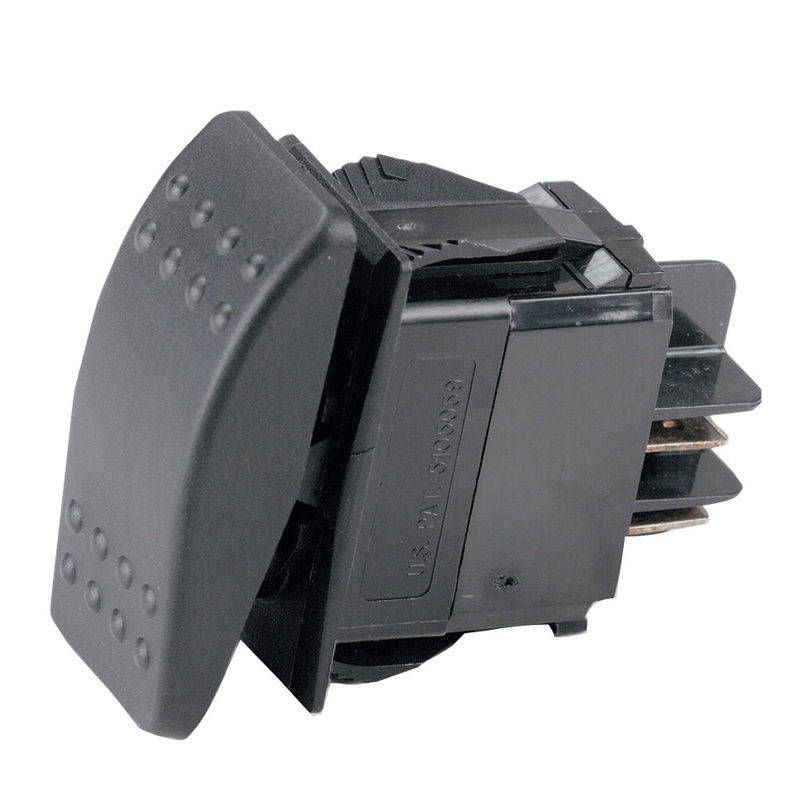 Marinco Sealed Rocker Switch - DPDT (On)-Off-(On)