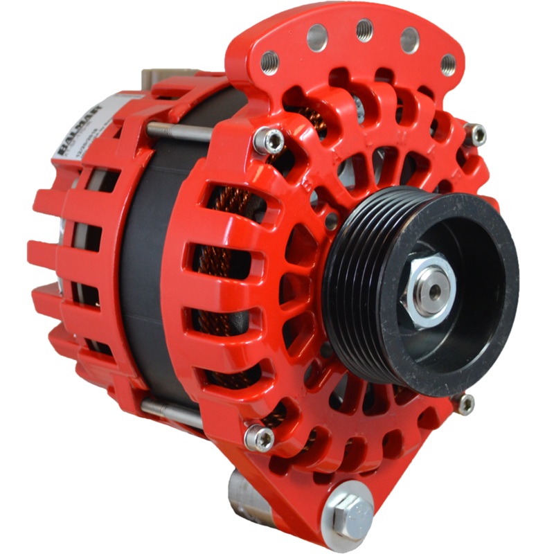 Balmar Alternator 170 Amp, 12V Single Foot Internal Regulator K6 Pulley