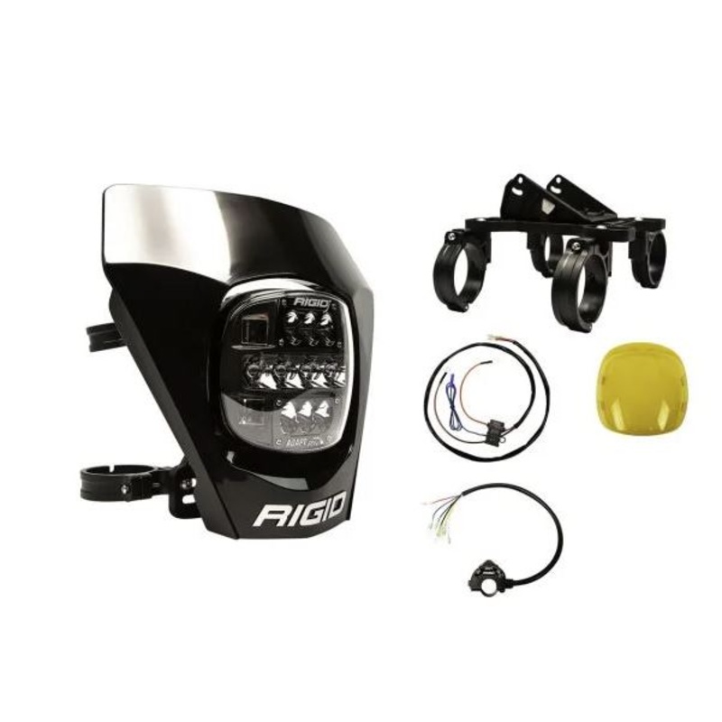 RIGID Industries Adapt XE Extreme Enduro LED Moto Kit - Black