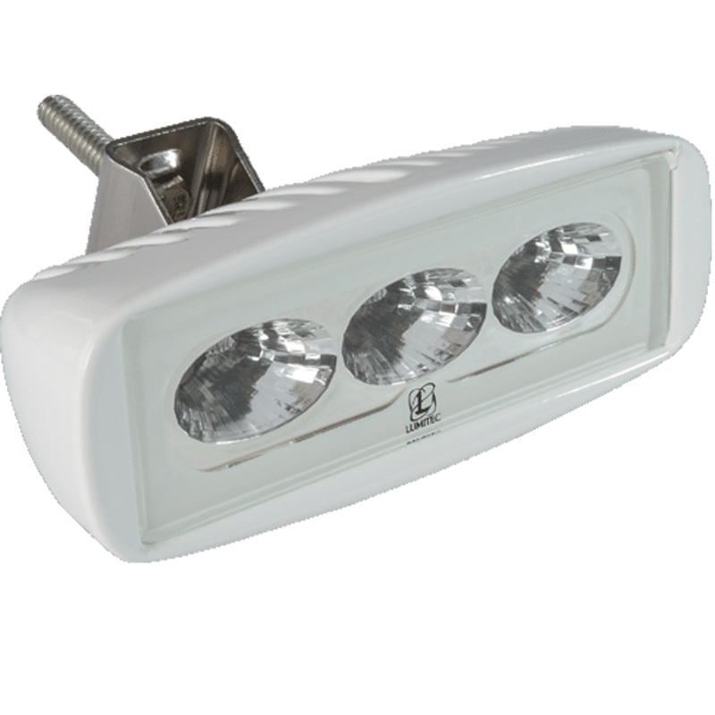 Lumitec CapreraLT - LED Flood Light - White Finish - White Non-Dimming