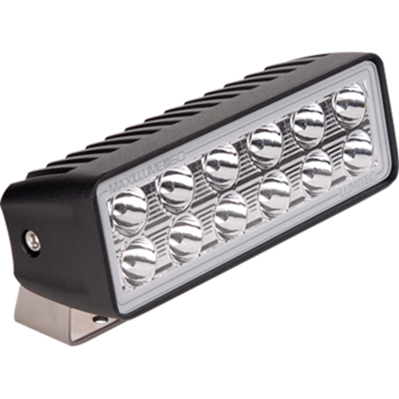 Lumitec Maxillume h60 - Trunnion Mount Flood Light - White Dimming - Black Housing