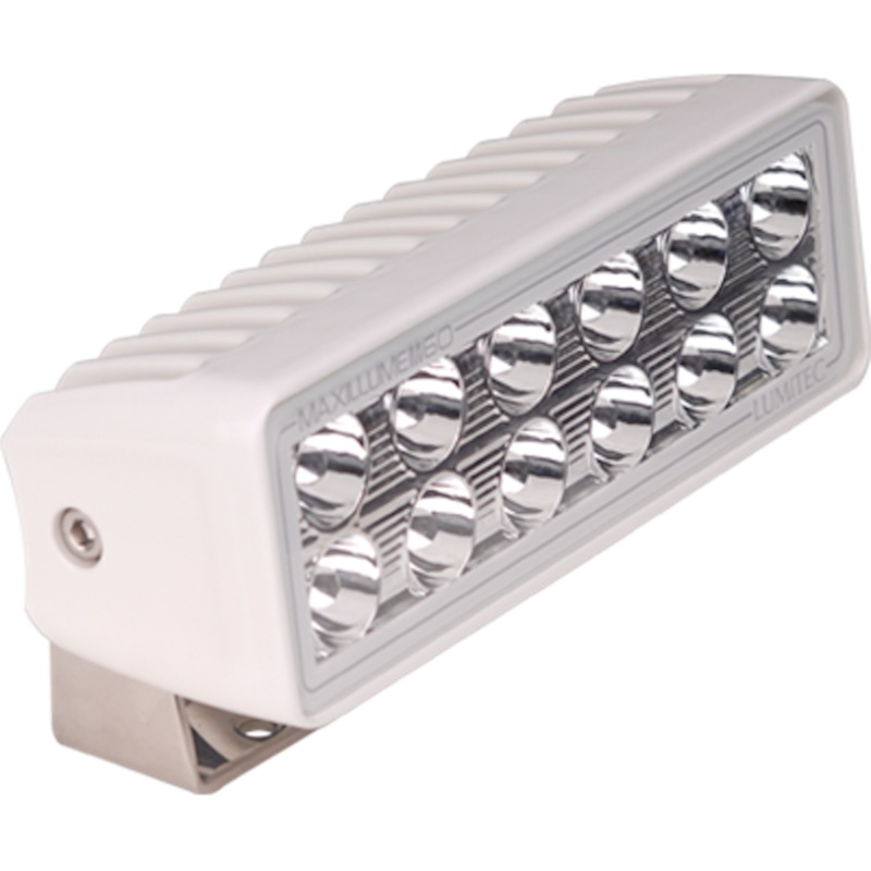 Lumitec Maxillume h60 - Trunnion Mount Flood Light - White Dimming - White Housing
