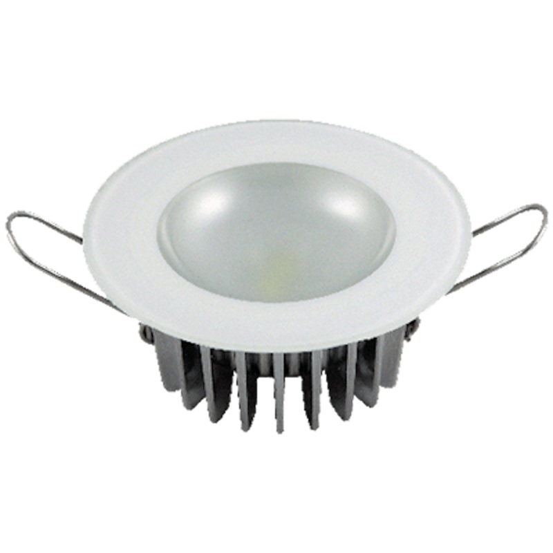 Lumitec Mirage - Flush Mount Down Light - Glass Finish/No Bezel - Warm White Dimming