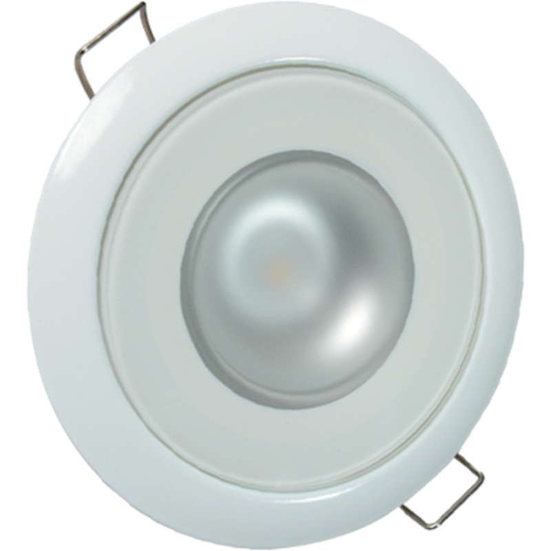 Lumitec Mirage Flush Mount Down Light Spectrum RGBW - White Housing