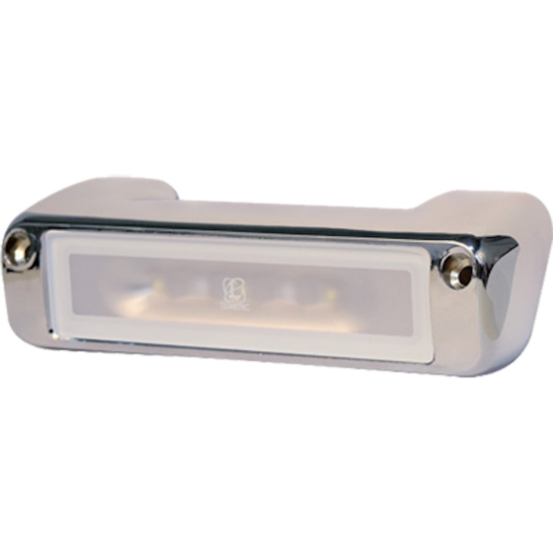 Lumitec Perimeter Light - Chrome Finish - White/Amber Dimming