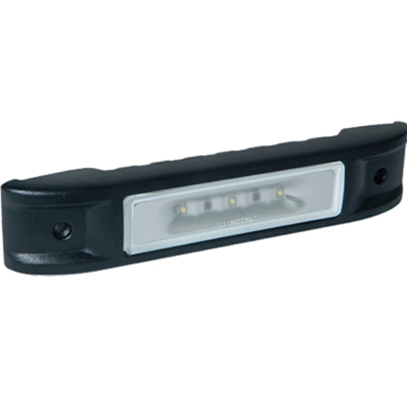 Lumitec Ibiza LED Engine Room Light - Blue/White Dimming - Black Finish