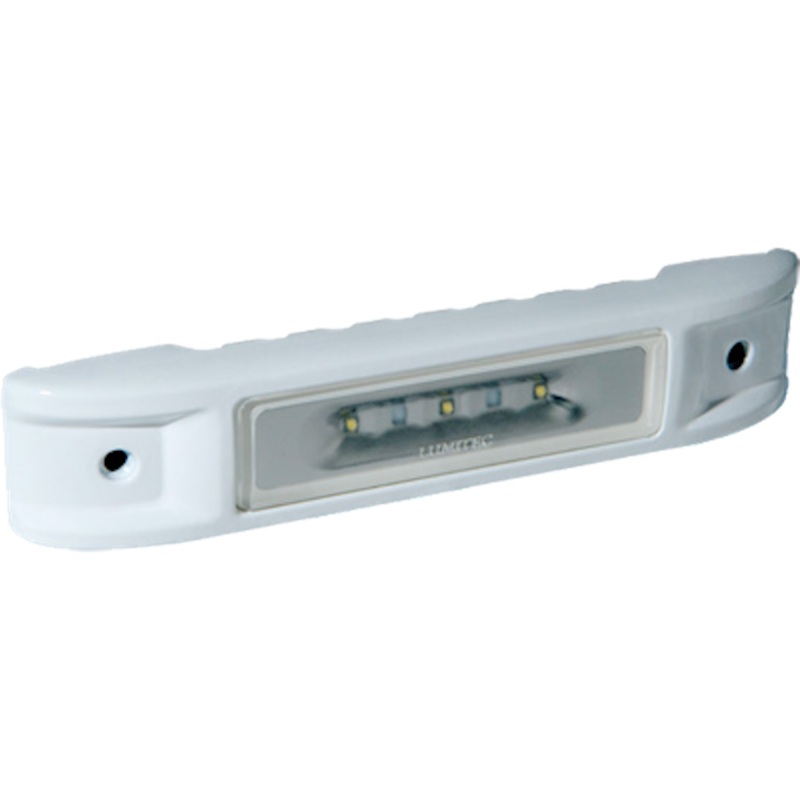 Lumitec Ibiza LED Engine Room Light - Red/White Dimming - White Finish