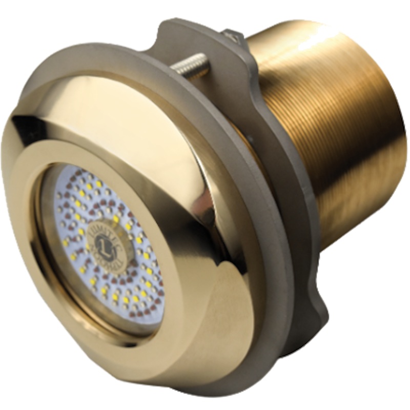 Lumitec Typhoon Underwater Bronze Thru-Hull LED Light - RGBW Spectrum